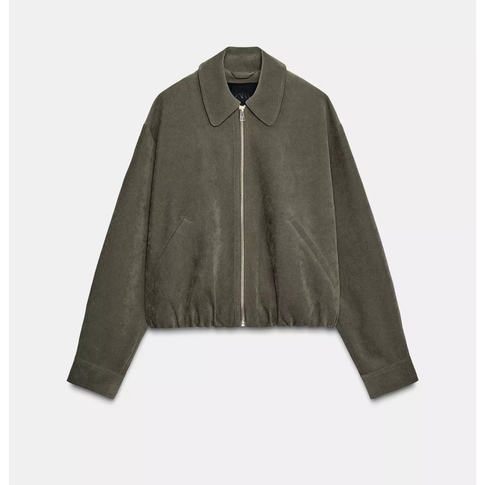 Zara Olive Green Jacket